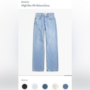 Abercrombie 90s relaxed jeans